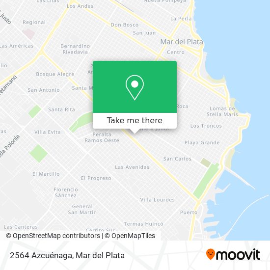 Mapa de 2564 Azcuénaga