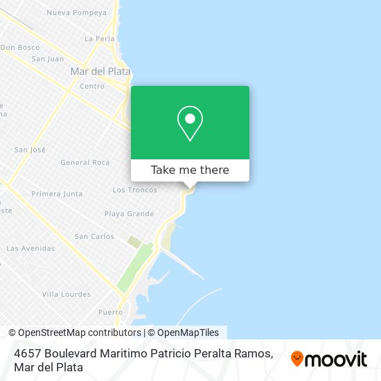 4657 Boulevard Maritimo Patricio Peralta Ramos map
