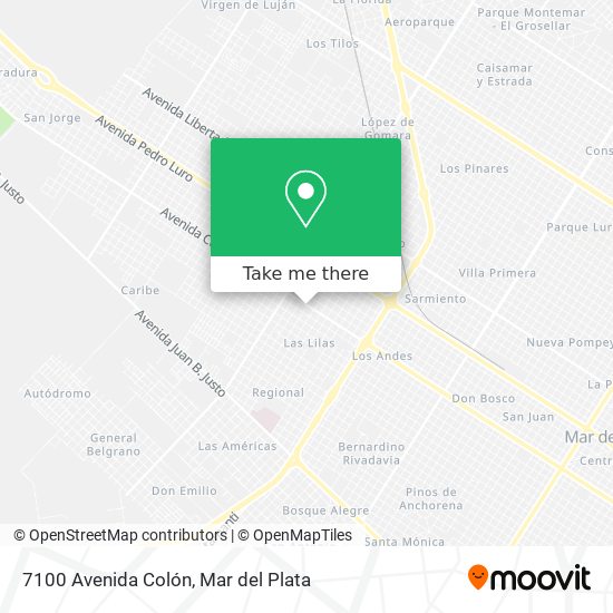 7100 Avenida Colón map