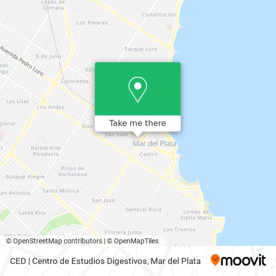 CED | Centro de Estudios Digestivos map
