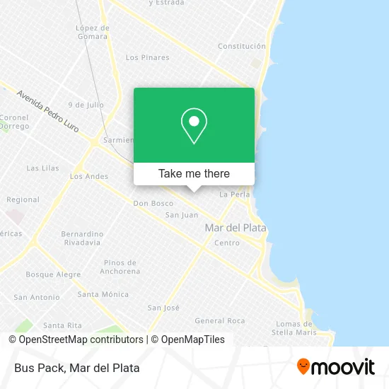 Bus Pack map