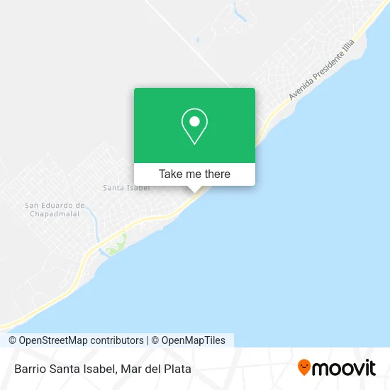 Barrio Santa Isabel map