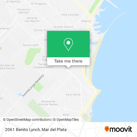 2061 Benito Lynch map