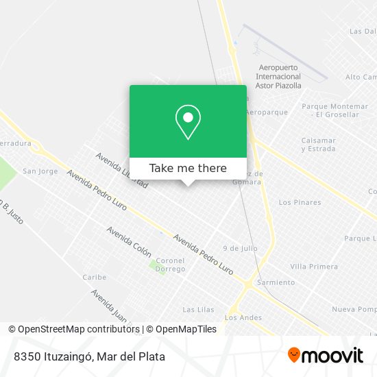 8350 Ituzaingó map