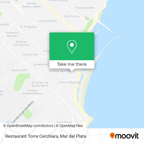 Restaurant Torre Cerchiara map