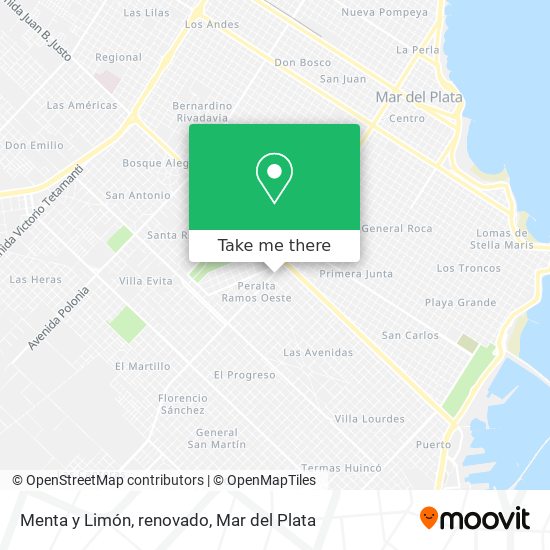 Menta y Limón, renovado map