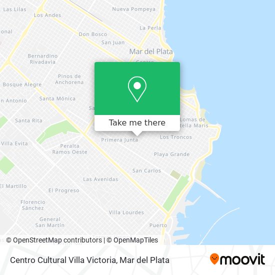 Mapa de Centro Cultural Villa Victoria