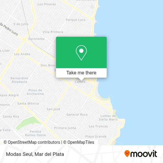 Modas Seul map