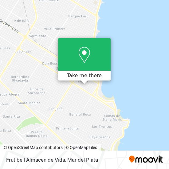 Mapa de Frutibell Almacen de Vida