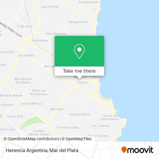 Herencia Argentina map