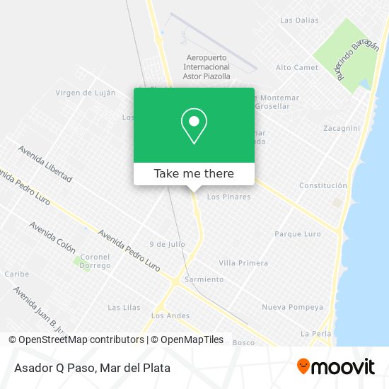 Mapa de Asador Q Paso