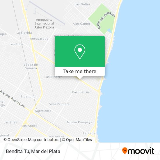 Mapa de Bendita Tu