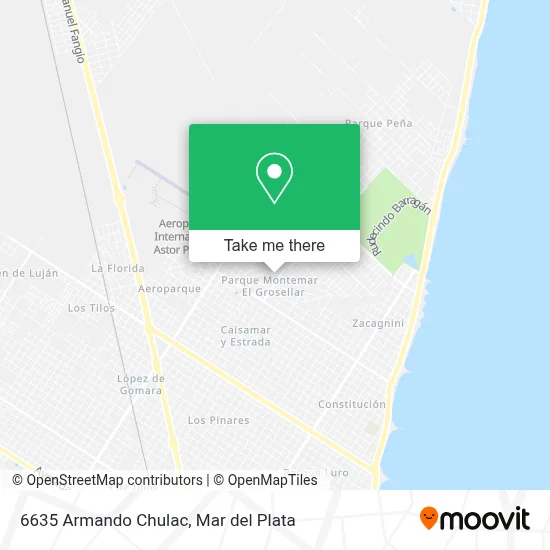 6635 Armando Chulac map