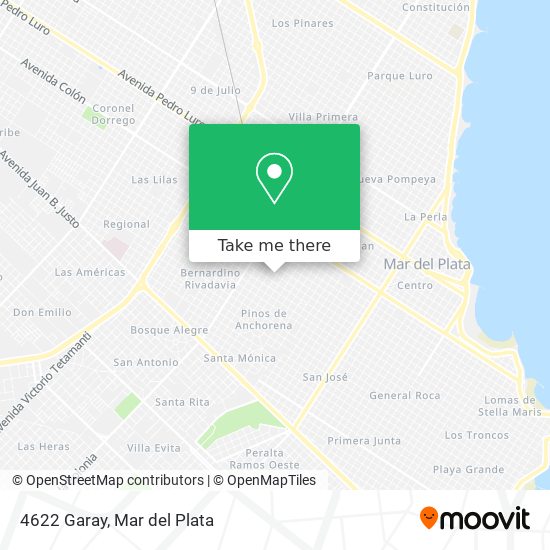 Mapa de 4622 Garay