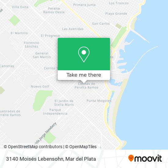 3140 Moisés Lebensohn map
