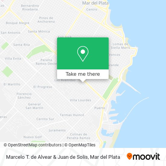 Mapa de Marcelo T. de Alvear & Juan de Solís