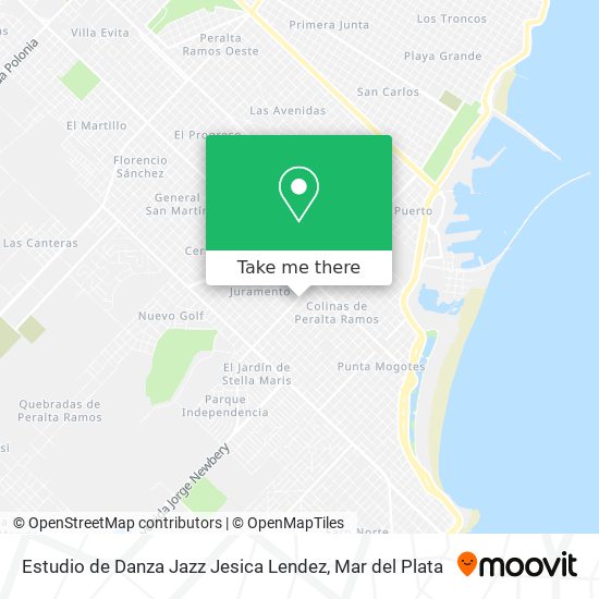 Estudio de Danza Jazz Jesica Lendez map