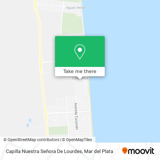 Mapa de Capilla Nuestra Señora De Lourdes
