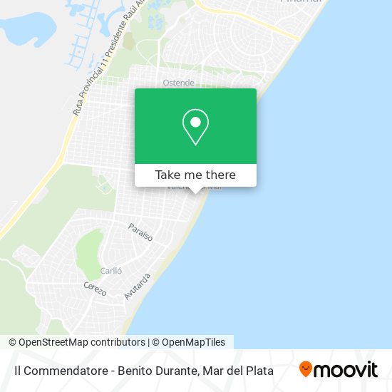 Il Commendatore - Benito Durante map