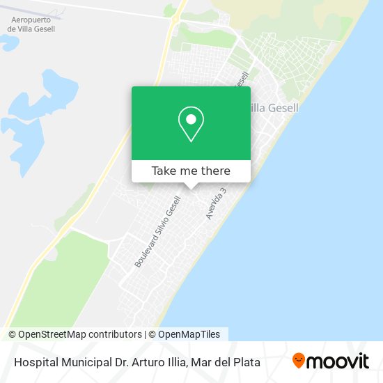 Hospital Municipal Dr. Arturo Illia map
