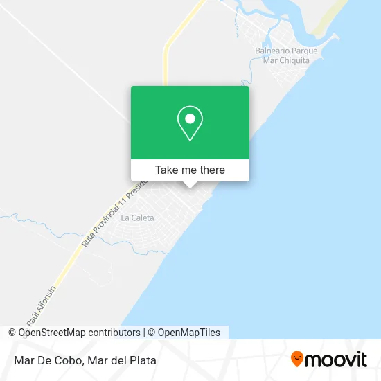 Mar De Cobo map