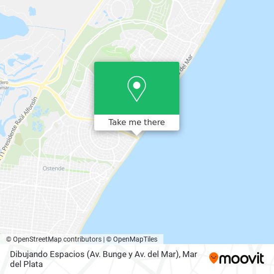 Dibujando Espacios (Av. Bunge y Av. del Mar) map