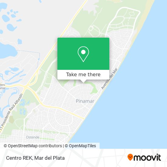 Mapa de Centro REK