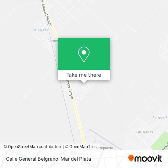 Calle General Belgrano map