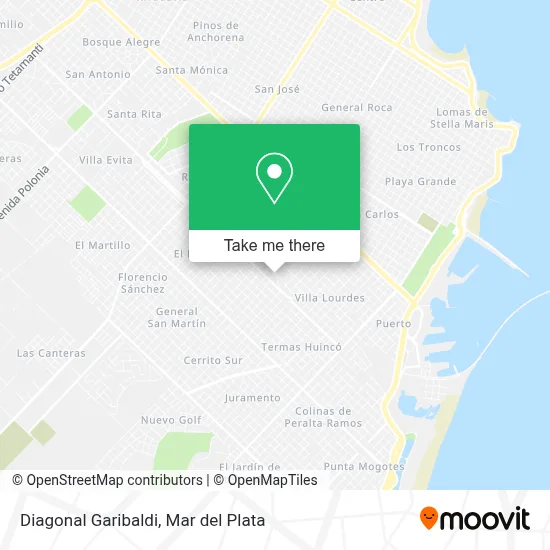 Diagonal Garibaldi map