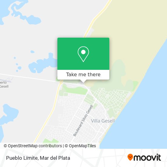 Pueblo Límite map