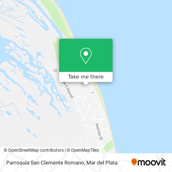Parroquia San Clemente Romano map