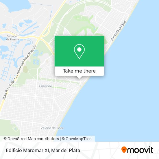 Mapa de Edificio Maromar XI