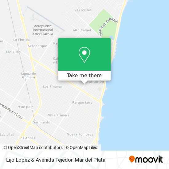 Lijo López & Avenida Tejedor map