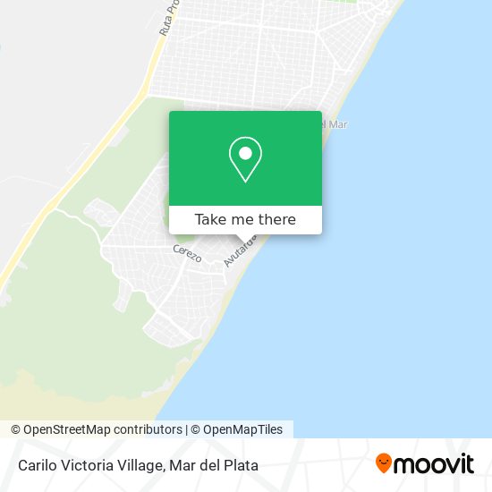 Carilo Victoria Village map
