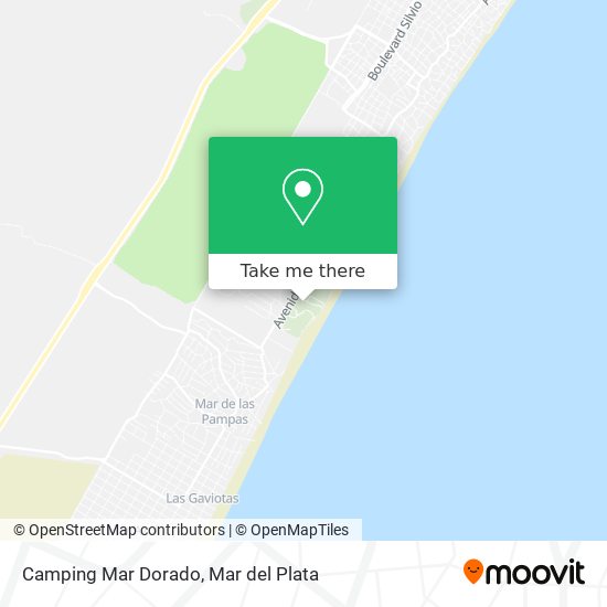 Mapa de Camping Mar Dorado