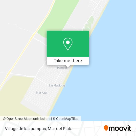 Village de las pampas map