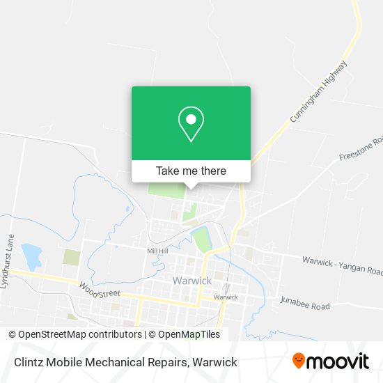 Clintz Mobile Mechanical Repairs map