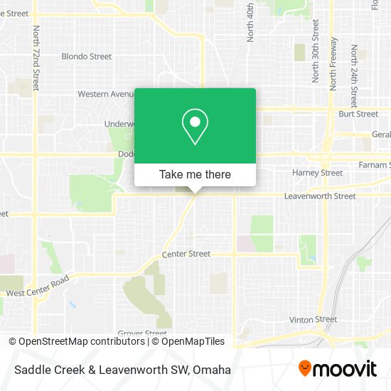 Mapa de Saddle Creek & Leavenworth SW