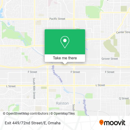 Mapa de Exit 449/72nd Street/E