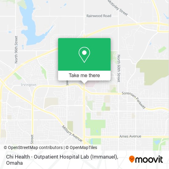 Chi Health - Outpatient Hospital Lab (Immanuel) map