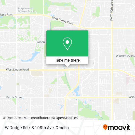 W Dodge Rd / S 108th Ave map