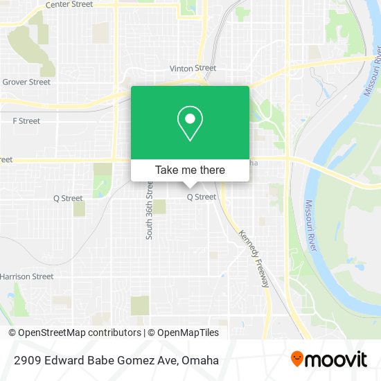 Mapa de 2909 Edward Babe Gomez Ave