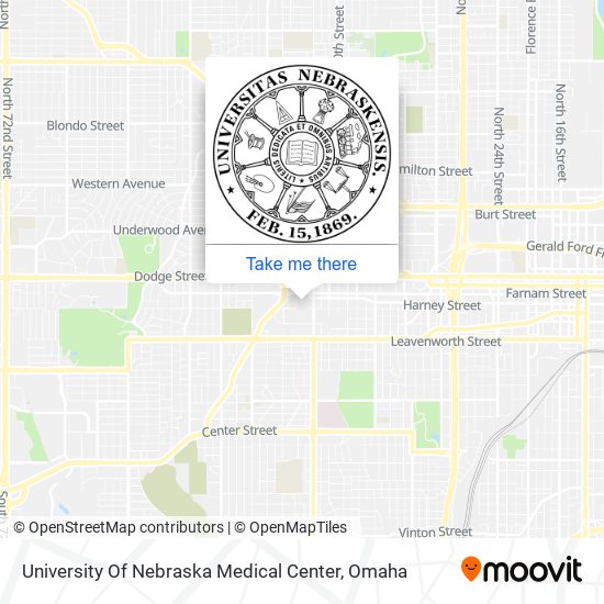 University Of Nebraska Medical Center map