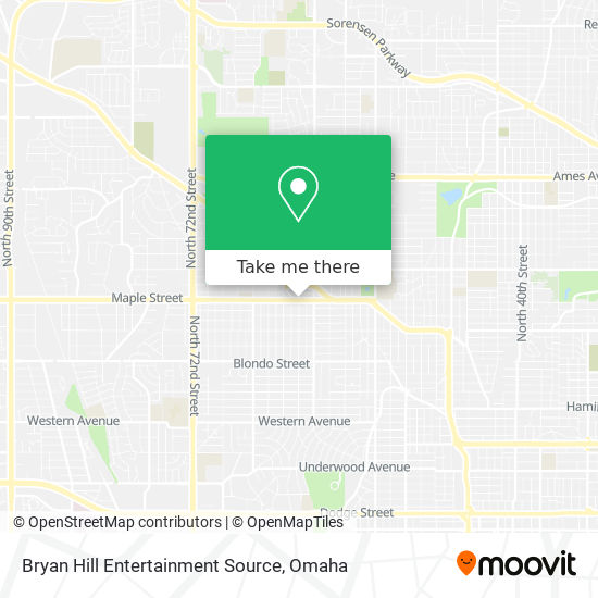 Bryan Hill Entertainment Source map