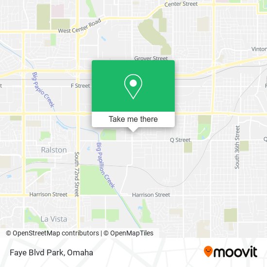 Mapa de Faye Blvd Park