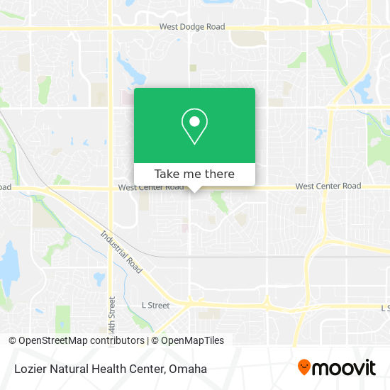 Lozier Natural Health Center map
