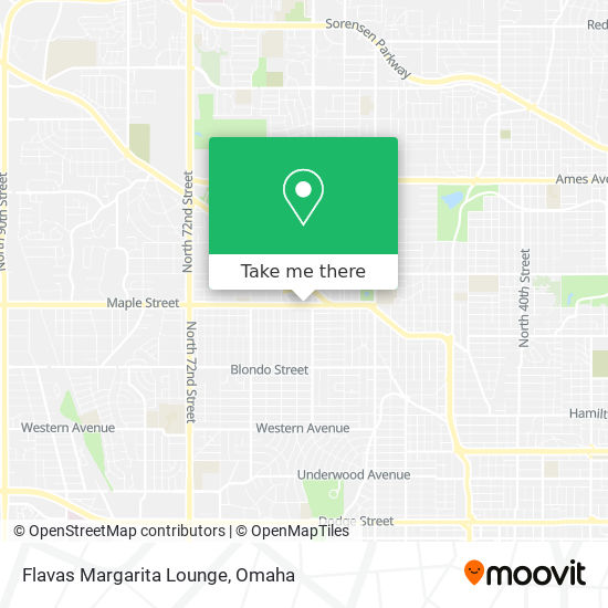 Mapa de Flavas Margarita Lounge