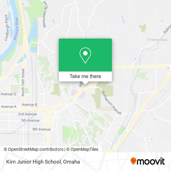 Kirn Junior High School map
