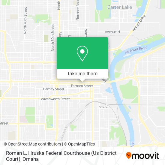 Roman L. Hruska Federal Courthouse (Us District Court) map