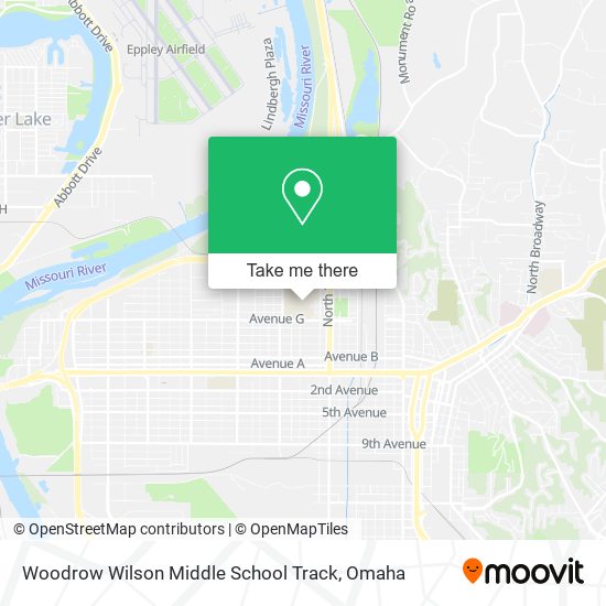 Woodrow Wilson Middle School Track map